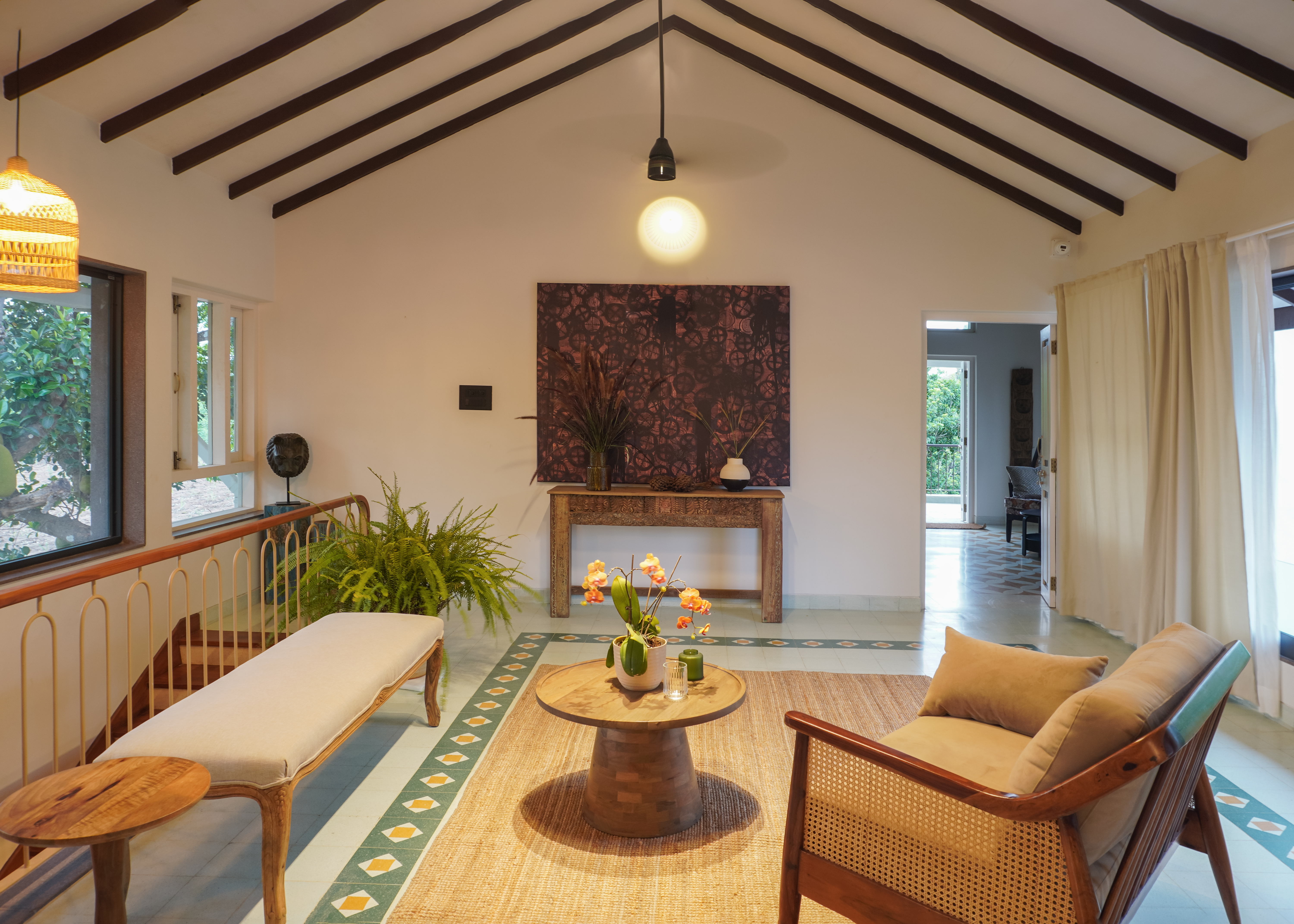 Master Suite — Garden view window seat